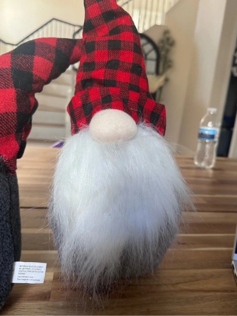 Pottery barn Holiday Gnome family 4. Plush Décor - weighted.